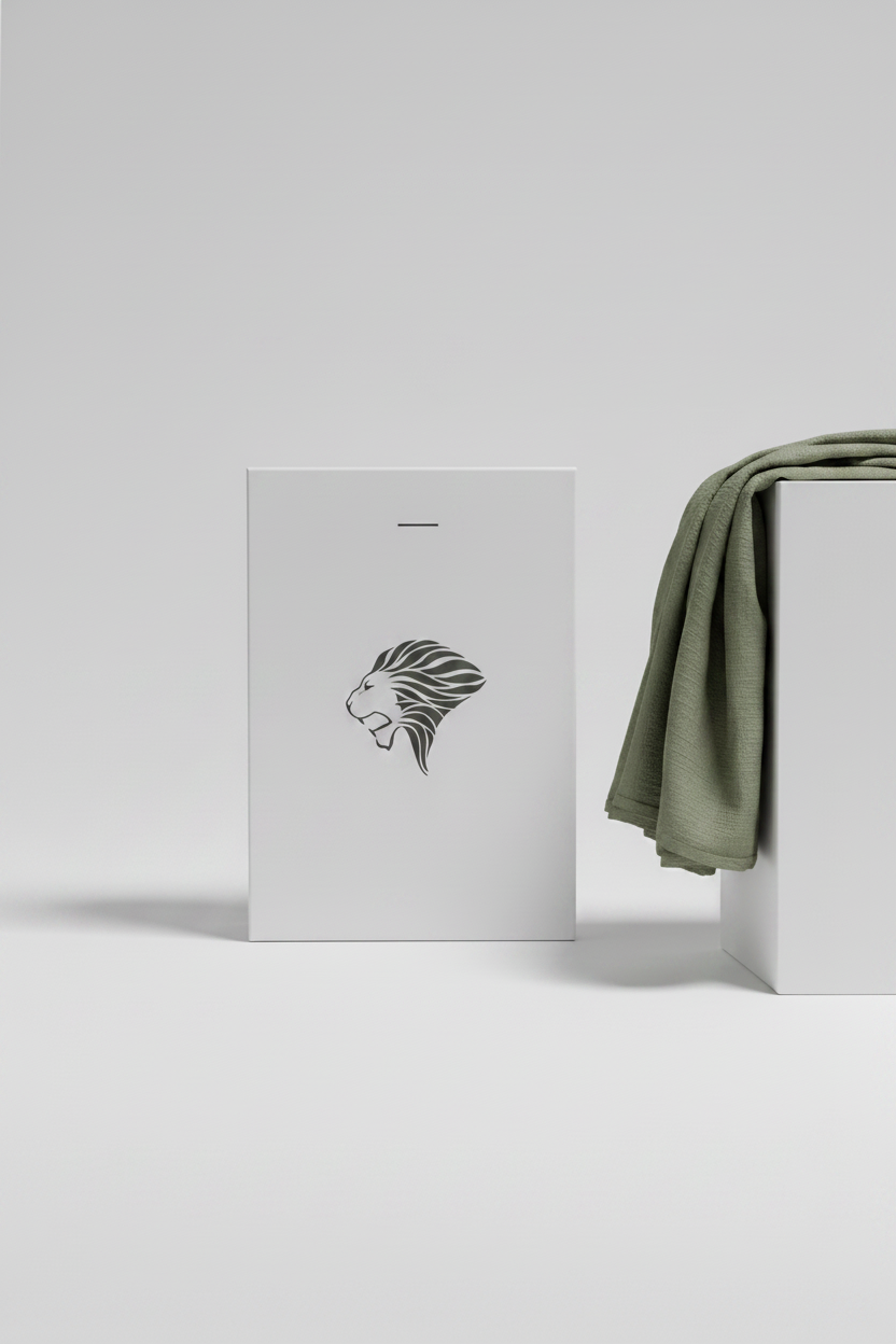 Lion Logo Box Corrected